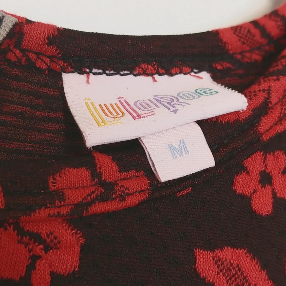 *Last Chance* LuLaRoe Amelia dress -small- rose floral - Picture 3 of 5